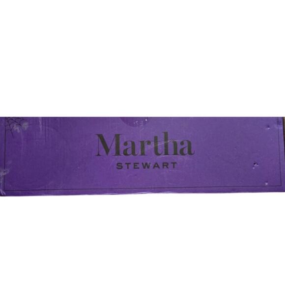 Martha Stewart Ceramic Pumpkins – Set of 3 Black Glitter – New in Box - Picture 2 of 4